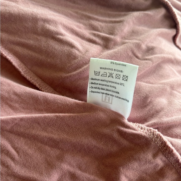 NWOT Urban Coco Women’s Open Front Blush Cardigan Size XL - Picture 5 of 7